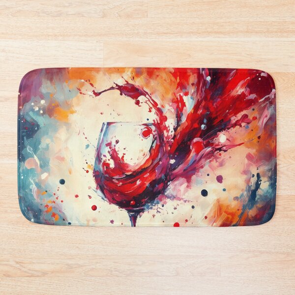 Item preview, Wine Splash designed and sold by Visual Nomad Club.