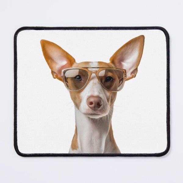 Item preview, Funny cool Ibizan Hound Dog wearing sunglasses designed and sold by LazyOwlStore.