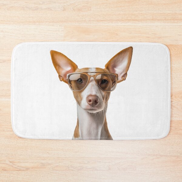 Item preview, Funny cool Ibizan Hound Dog wearing sunglasses designed and sold by LazyOwlStore.