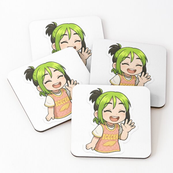 Item preview, Billie Eilish Chibi Sticker designed and sold by NotoriousDaman.
