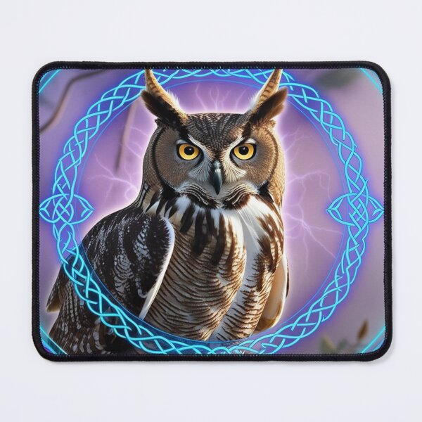 Item preview, Mystical owl cosmic vibes designed and sold by Abstractchaos0880.