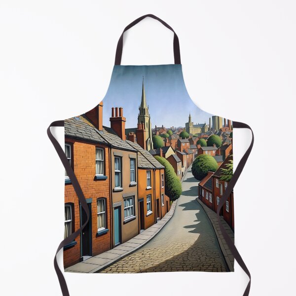 Item preview, Northern England painting vintage artwork designed and sold by Vintage Designs +.