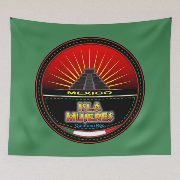 Item preview, Isla Mujeres Mexico stitching effect designed and sold by studioss76.