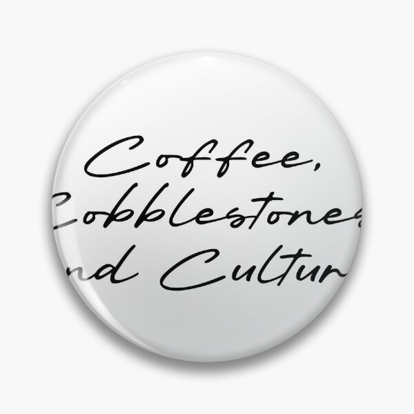 Artikelvorschau, Kaffee, Kopfsteinpflaster und Kultur entworfen und verkauft von Ninjacatoff.