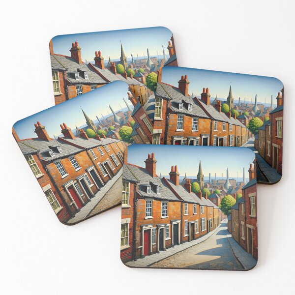 Item preview, Northern England painting vintage artwork designed and sold by Vintage Designs +.