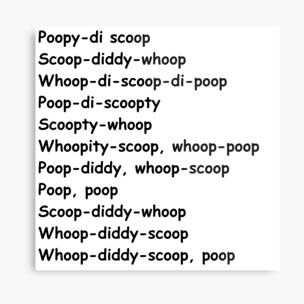 Poopity Scoopity Woop - roblox poopity scoop