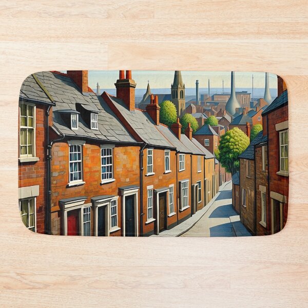 Item preview, Northern England painting vintage artwork designed and sold by Vintage Designs +.