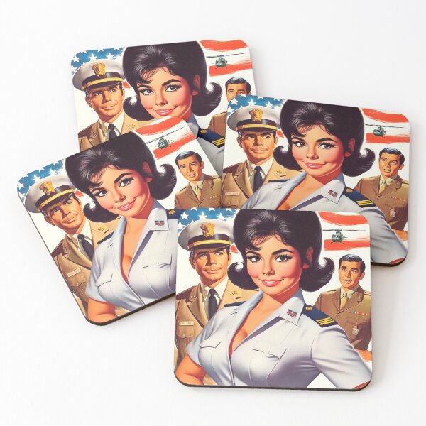 Item preview, Retro Army Girl designed and sold by PulpVintage.