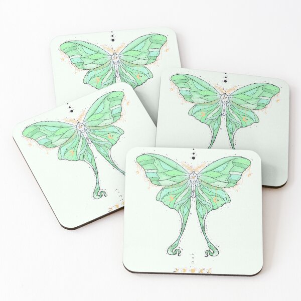 Item preview, Luna Moth designed and sold by Pebblesinajar.