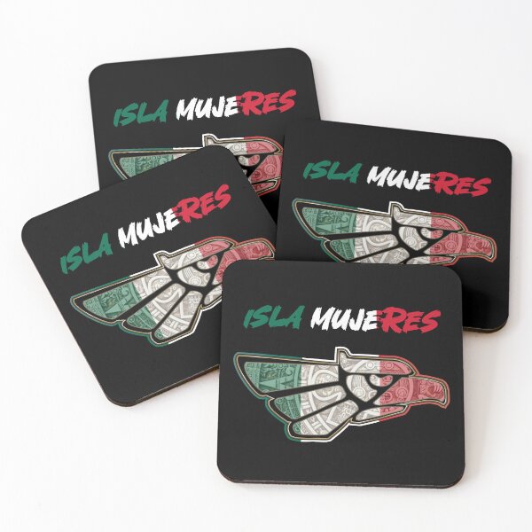 Item preview, Isla Mujeres Aztec Mexican Eagle flag designed and sold by studioss76.