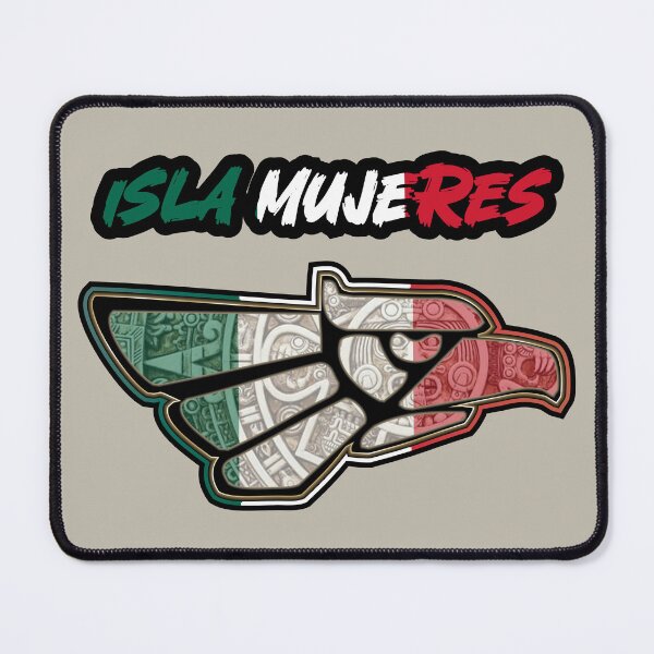 Item preview, Isla Mujeres Aztec Mexican Eagle flag designed and sold by studioss76.