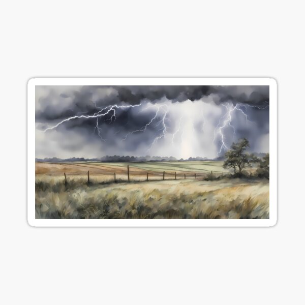Item preview, Dramatic Thunderstorm designed and sold by BookCovered.
