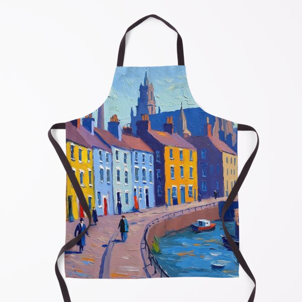 Item preview, Northern England painting vintage artwork designed and sold by Vintage Designs +.