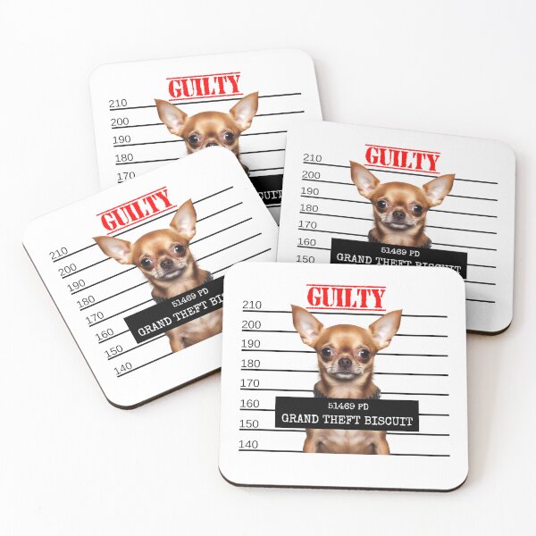 Item preview, Biscuit Thief Bad Chihuahua designed and sold by RockFireMerch.