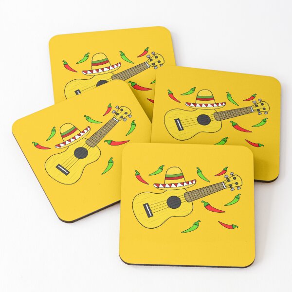 Item preview, Cinco De Mayo Ukulele Uke Player Mexican Musician designed and sold by doodlerob.