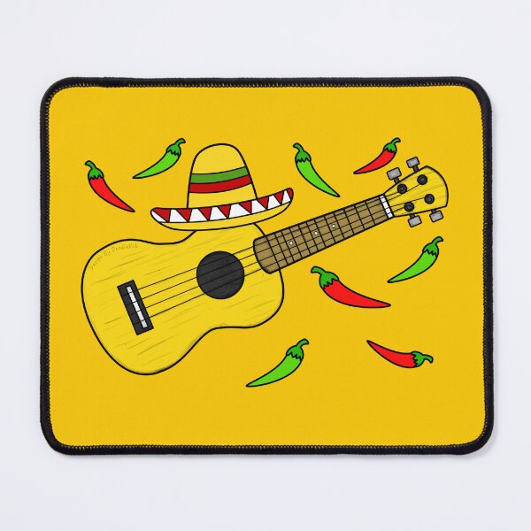 Item preview, Cinco De Mayo Ukulele Uke Player Mexican Musician designed and sold by doodlerob.