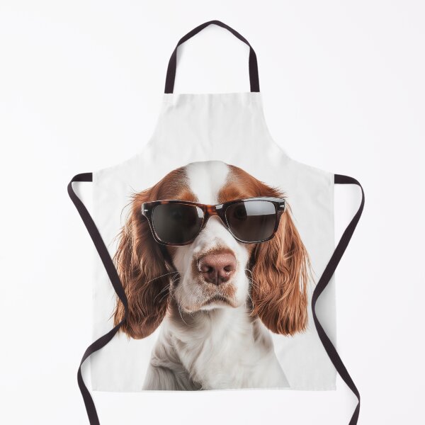 Item preview, Funny cool Irish Red And White Setter Dog wearing sunglasses designed and sold by LazyOwlStore.