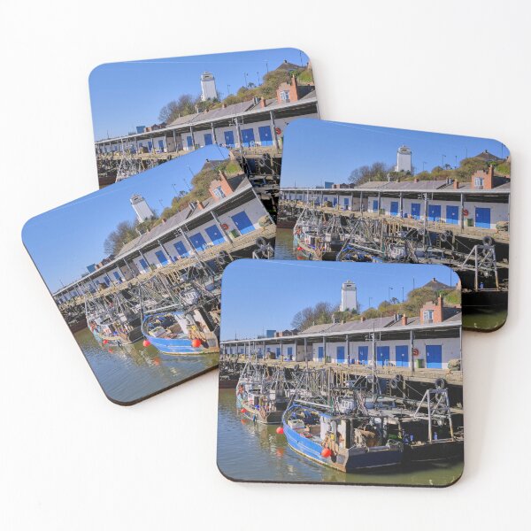 Item preview, North Shields Fish Quay in Bright Spring Sunshine  designed and sold by Violaman.