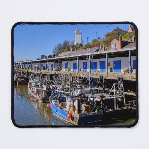 Item preview, North Shields Fish Quay in Bright Spring Sunshine designed and sold by Violaman.
