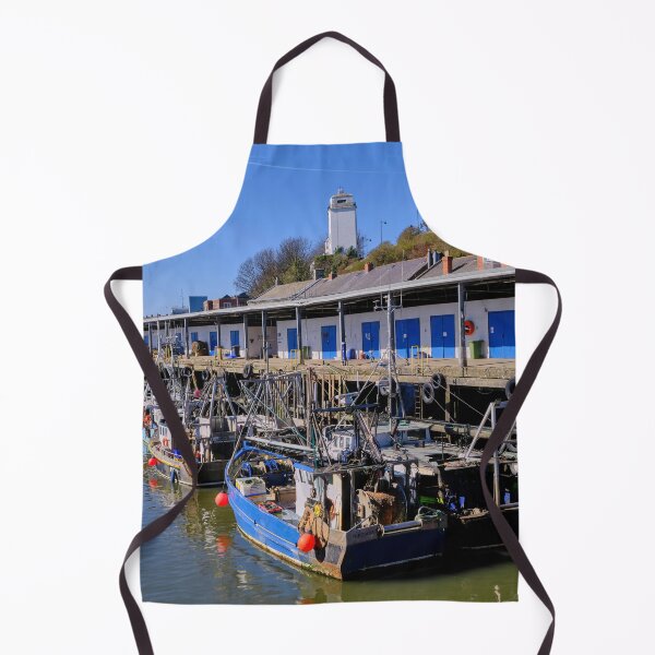 Item preview, North Shields Fish Quay in Bright Spring Sunshine designed and sold by Violaman.