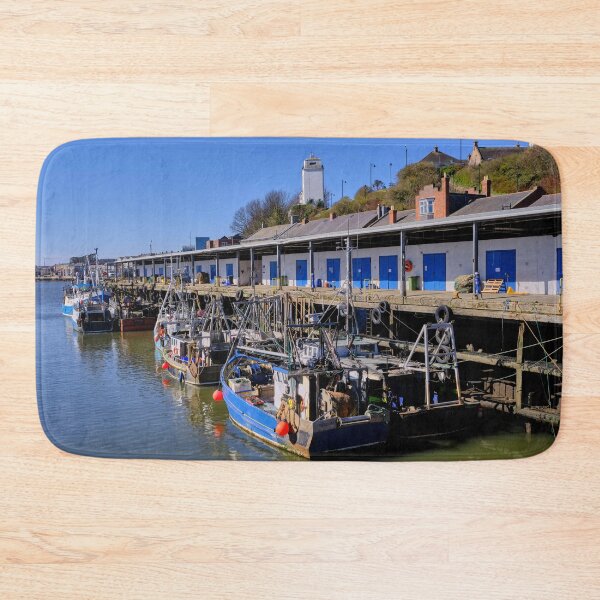 Item preview, North Shields Fish Quay in Bright Spring Sunshine  designed and sold by Violaman.