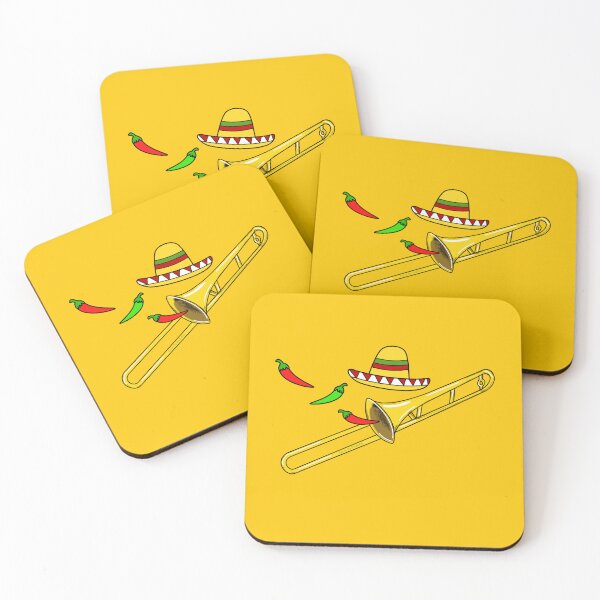 Item preview, Cinco De Mayo Trombone Trombonist Mexican Brass Musician designed and sold by doodlerob.