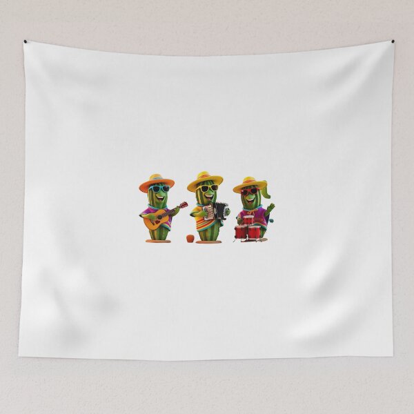 Item preview, Cactus Mariachi – Fun Musical Band for Mexican Parties - May 5th designed and sold by StormArte.