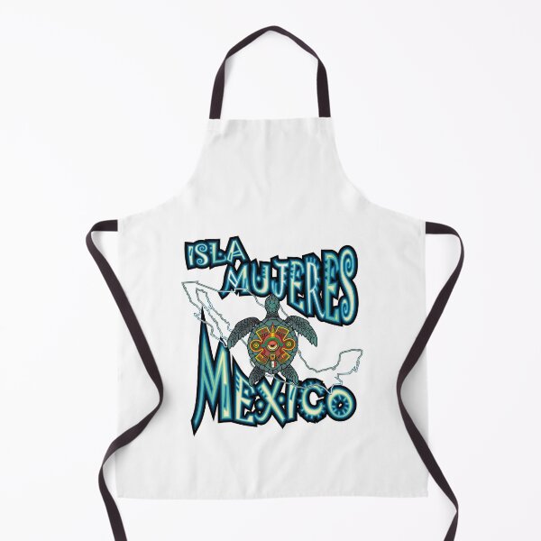 Item preview, Isla Mujeres Mexico sea turtle map designed and sold by studioss76.