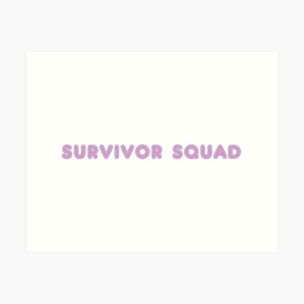 Item preview, Survivor Squad V2 - Peony and Blue designed and sold by sillyjess.