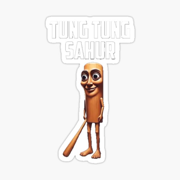 Item preview, Tung Tung Sahur designed and sold by Macho97.