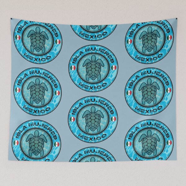Item preview, Isla Mujeres sea turtle vintage designed and sold by studioss76.