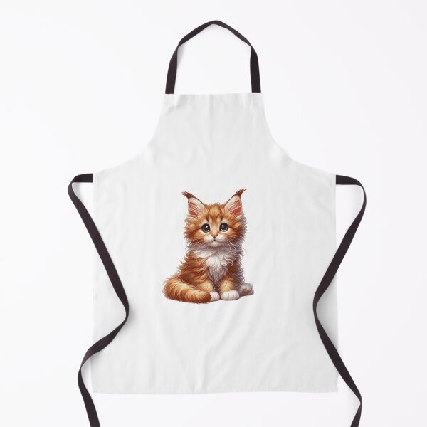 Item preview, sweet mainecoon kitten with adorable eyes designed and sold by nicnacc.