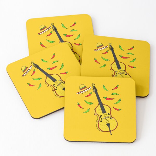 Item preview, Cinco De Mayo Double Bass Bassist Mexican Musician designed and sold by doodlerob.