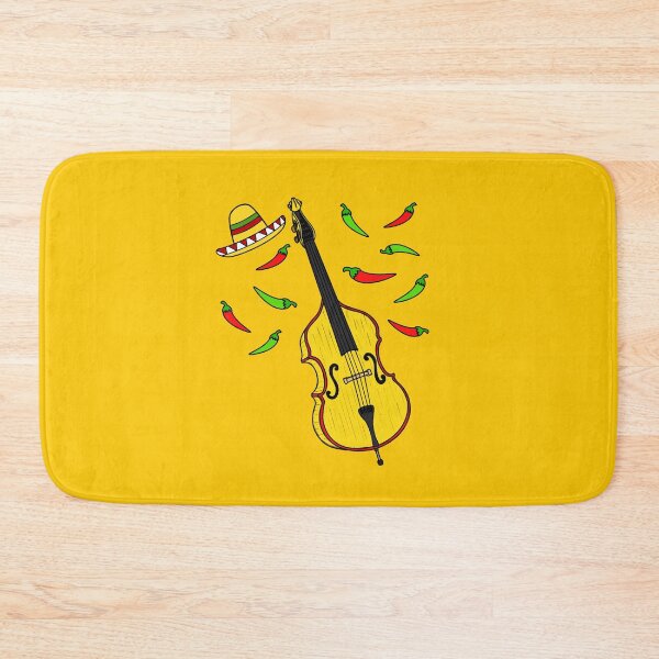 Item preview, Cinco De Mayo Double Bass Bassist Mexican Musician designed and sold by doodlerob.