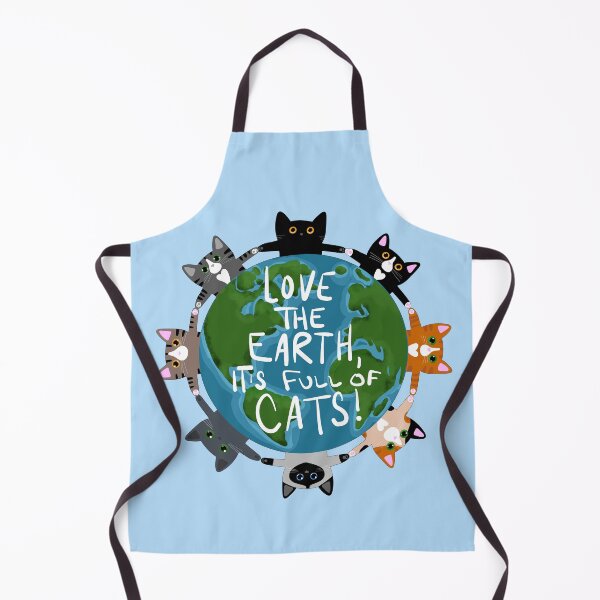 Item preview, Earth Day Cats 2023 designed and sold by KilkennyCat Art.