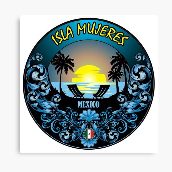 Vista previa del artículo con la obra «Paisaje marino de Isla Mujeres México», diseñado y vendido por studioss76.