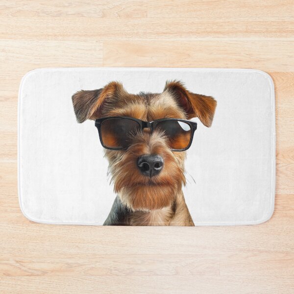 Item preview, Funny cool Irish Terrier Dog wearing sunglasses designed and sold by LazyOwlStore.