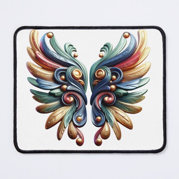 Item preview, 3D Multicolored Wings Antique Style designed and sold by Epick7.