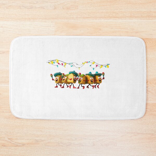 Item preview, Dancing Tacos with Maracas – Festive Design for Food Lovers - May 5th designed and sold by StormArte.