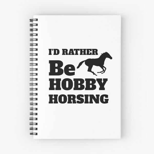 Item preview, I'd rather be hobby horsing designed and sold by Hoffman-Design.
