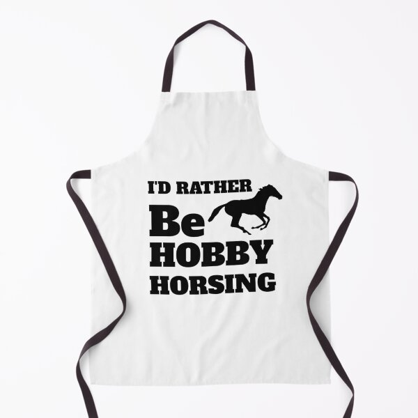 Item preview, I'd rather be hobby horsing designed and sold by Hoffman-Design.