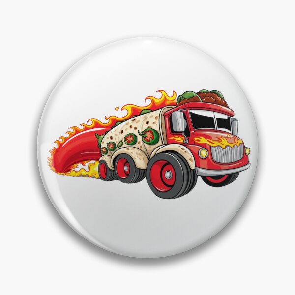 Item preview, Hot Burrito Truck – Spicy and Fast Design - May 5th designed and sold by StormArte.