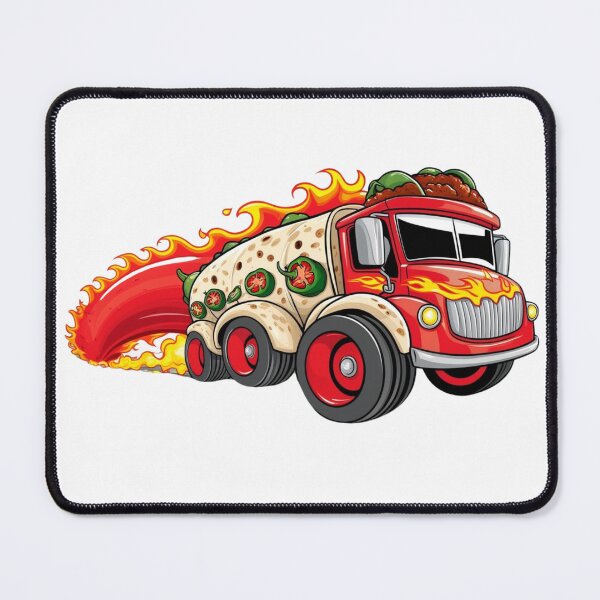Item preview, Hot Burrito Truck – Spicy and Fast Design - May 5th designed and sold by StormArte.