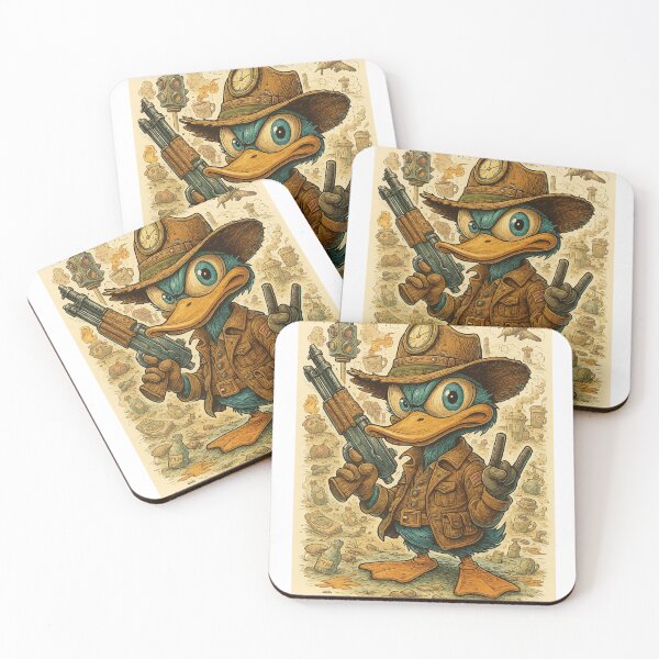 Item preview, Duck Noir - The Rebel Inspector designed and sold by Mim's création .