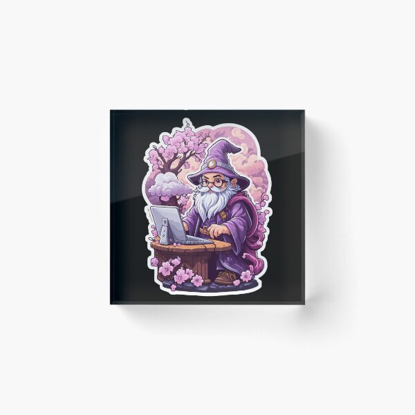 Item preview, Digital Divination Wizard designed and sold by DarylWelsh2024.
