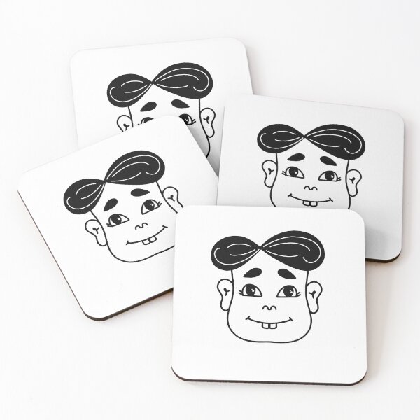 Item preview, Thai style head man. In black line. designed and sold by DrawOnIt.