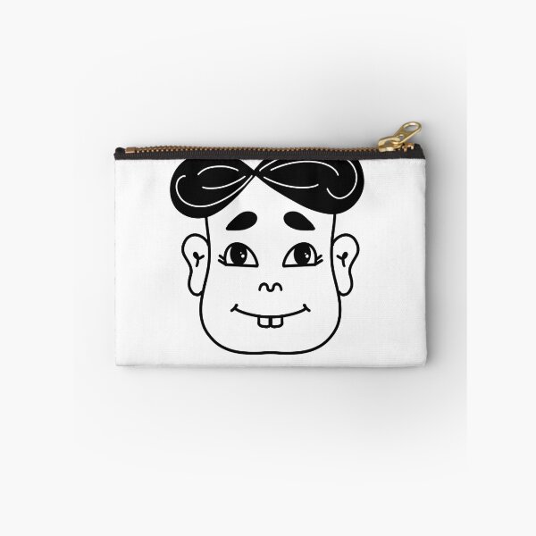 Item preview, Thai style head man. In black line. designed and sold by DrawOnIt.