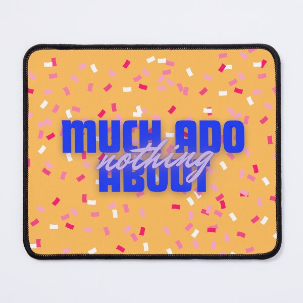 Item preview, Much Ado About Nothing Confetti Orange Background designed and sold by creaturesonfire.