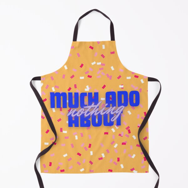 Item preview, Much Ado About Nothing Confetti Orange Background designed and sold by creaturesonfire.