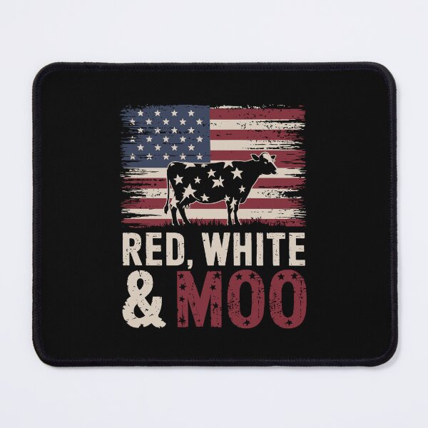 Item preview, RED, WHITE & MOO designed and sold by jkrphoto.